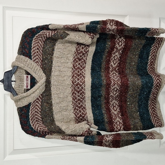 True Mark Other - Vintage True Mark wool blend pullover long sleeve v-neck sweater - M